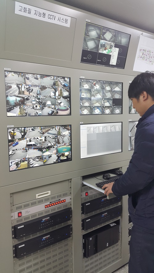 선학 및 연수 영구임대아파트에 고화질 지능형 CCTV시스템을 구축